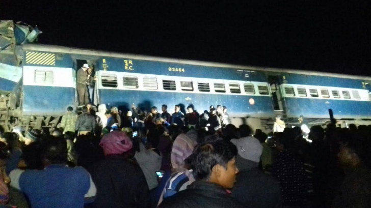 Accident de tren în India