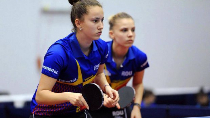 Tenis de masă. Aur pentru România în proba de dublu feminin la CM de juniori 