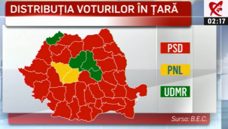 Simulare după numărarea a 81% din voturi. Câți deputați și senatori au partidele. PSD domină