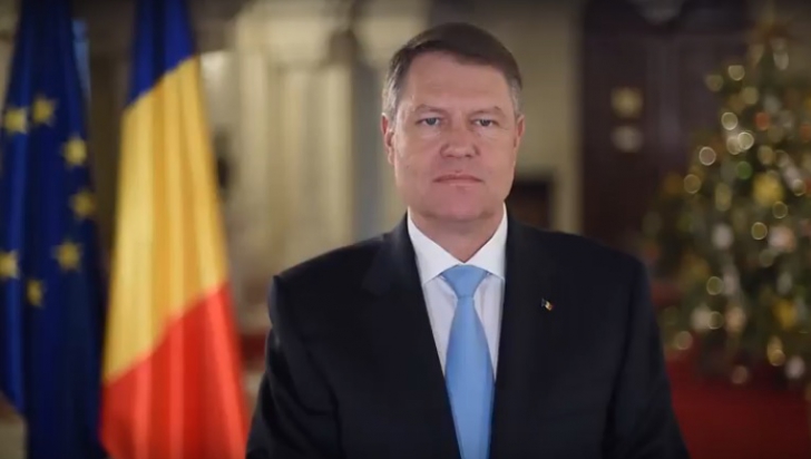 Klaus Iohannis, mesaj de Anul Nou pentru români