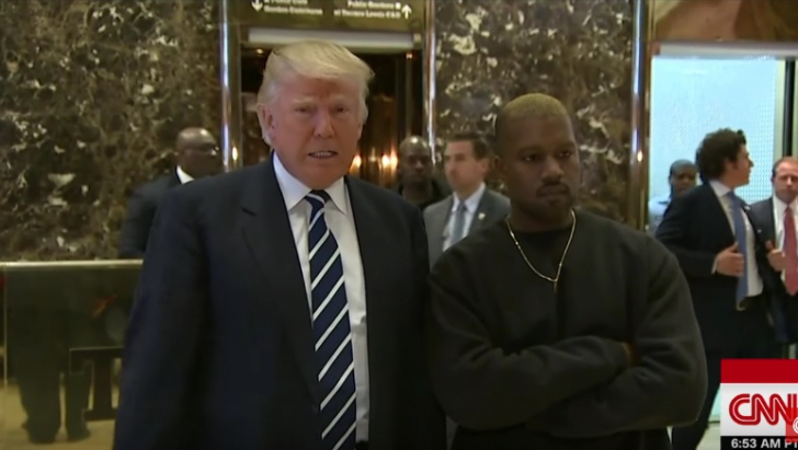 Donald Trump s-a întâlnit cu rapperul Kanye West. Ce şi-au spus cei doi