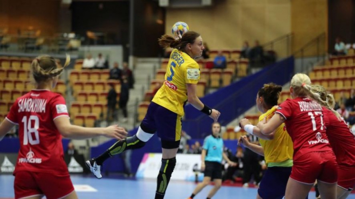 Victorie ISTORICĂ pentru România în faţa Rusiei la CE de handbal.  Evoluție fabuloasă a Denisei Dedu