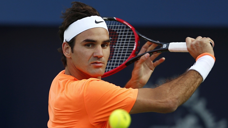 Cum arată Roger Federer îmbrăcat în kilt. Elveţianul l-a învins pe Murray într-un meci demonstrativ 
