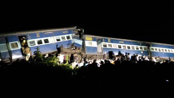 Accident de tren în India