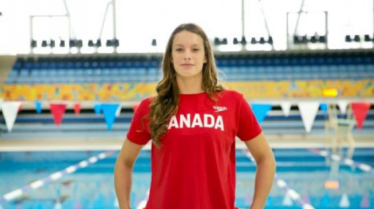 O înotătoare de 16 ani, numită "Sportivul anului 2016" în Canada 