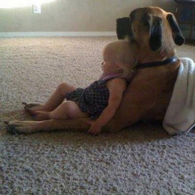 Cele mai emoţionante poze cu micuţi şi animăluţele lor. Dragoste necondiţionată