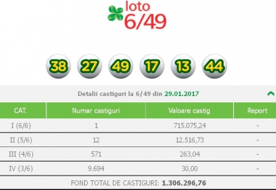 Loto 6 din 49