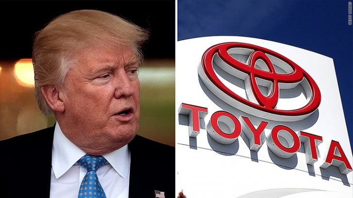 Toyota, relație amicală cu Trump