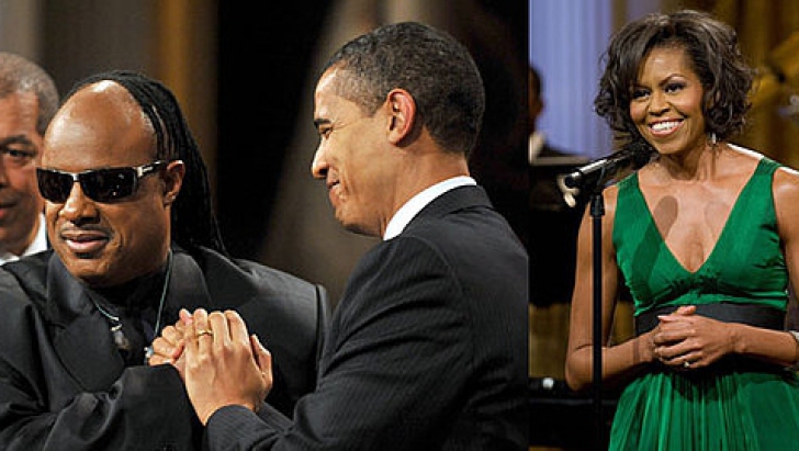 Gest impresionant făcut de cântăreţul Stevie Wonder pentru Michelle Obama