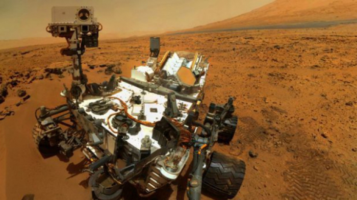 Curiosity a descoperit o rocă misterioasă pe Marte 
