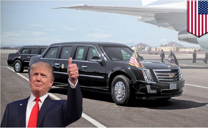 Cum arată limuzina prezidenţială blindată ce îl va transporta pe Donald Trump, construită pentru el
