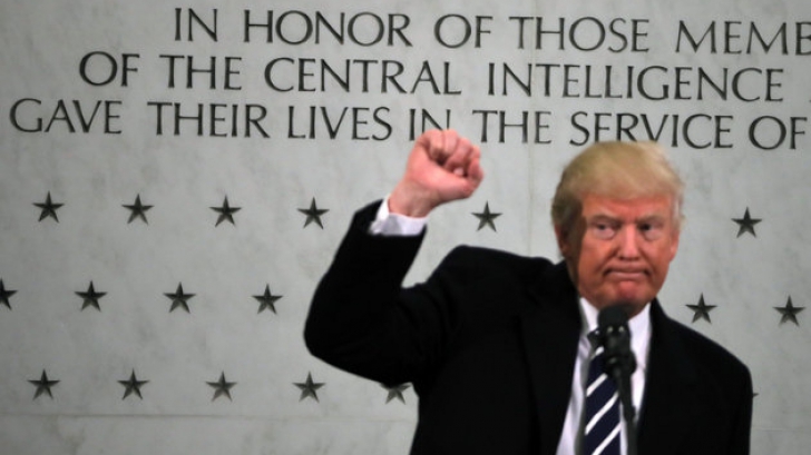 Donald Trump, la sediul CIA