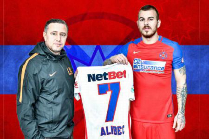 Ce număr va purta pe tricou noul atacant al echipei Steaua, Denis Alibec