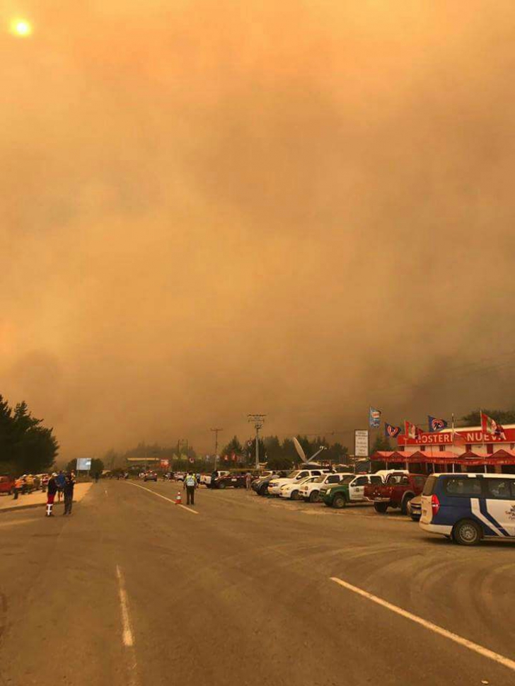 Incendii Chile
