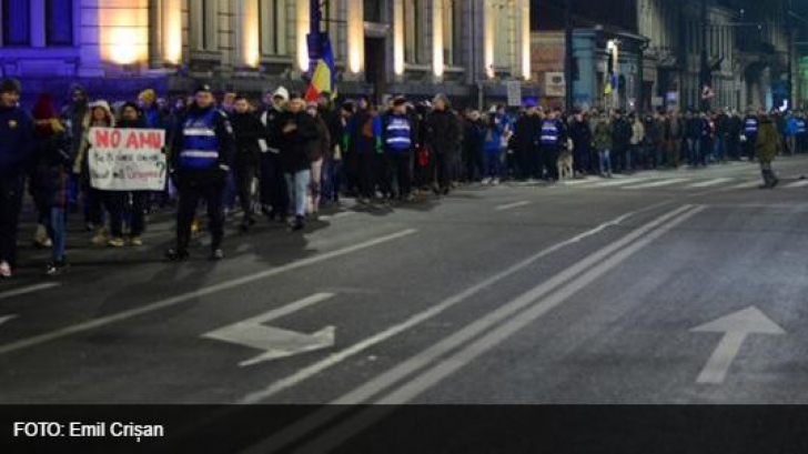 Proteste în țara. 15.000 de oameni la Cluj, mii de manifestanți în Timișoara, Iași, Sibiu, Brașov