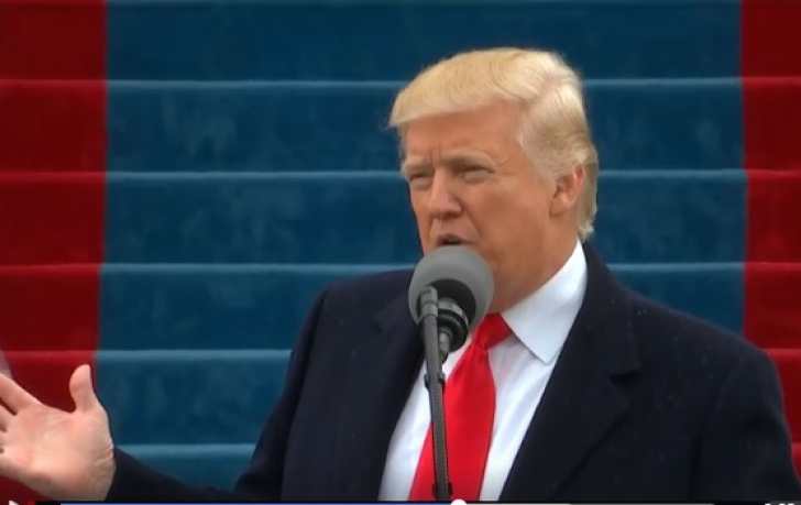 Donald Trump, al 45-lea preşedinte al SUA, a depus jurământul: "America pe primul loc"
