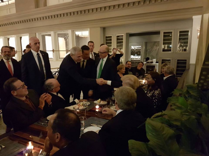 Adevărul despre presupusa cină a lui Dragnea cu Trump. Imagini reale de la faţa locului 