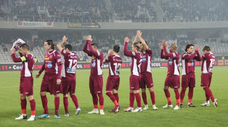 Performanţă extraodinară reuşită de formaţia CFR Cluj în prima parte a Ligii I 