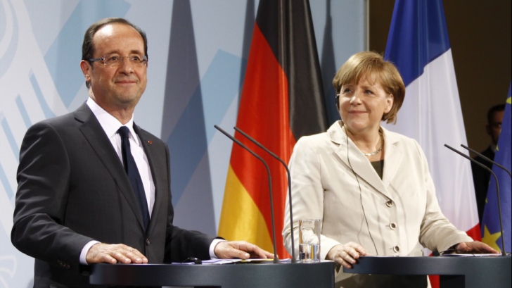 Merkel şi Hollande cer solidaritate în Uniunea Europeană contra lui Donald Trump şi a populismului