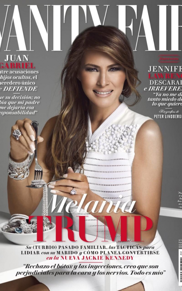Fotografia care provoacă furie pe internet.Cum apare Melania Trump pe coperta unei reviste din Mexic