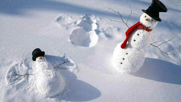 Când a fost făcut primul om de zăpadă. În acea perioadă, artiştii erau plătiţi să sculpteze în omăt