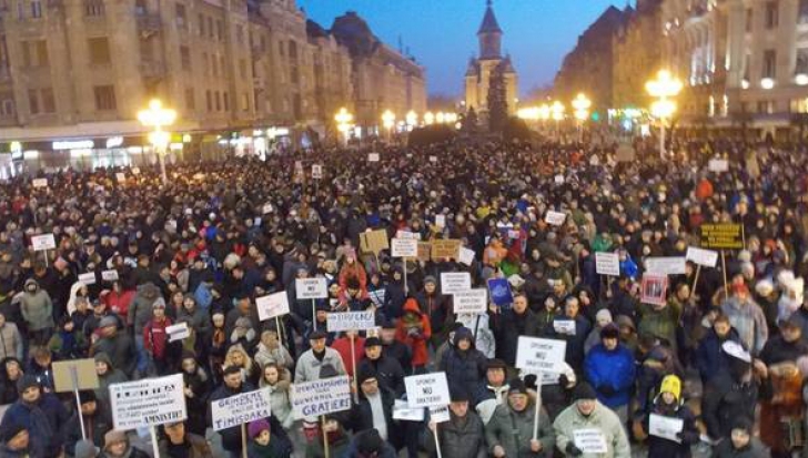 Proteste în Timișoara