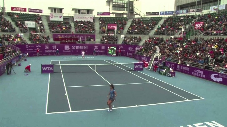 Ce jucătoare vor evolua în finala turneului WTA de la Shenzhen