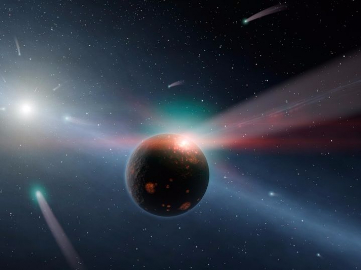 O stea se îndreaptă spre sistemul nostru solar și ar putea trimite mii de asteroizi spre Terra
