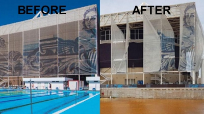 E DEZASTRU.Cum arată arenele sportive şi satul olimpic din Rio de Janeiro, la 6 luni după JO 2016