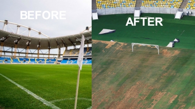 E DEZASTRU.Cum arată arenele sportive şi satul olimpic din Rio de Janeiro, la 6 luni după JO 2016