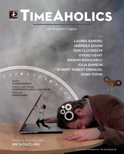 Lavinia Șandru se întoarce la prima dragoste: teatrul. Joacă rolul principal în piesa "TimeAholics"