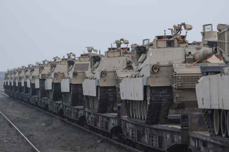Tancuri americane in Romania Sursa foto: Inquam Foto