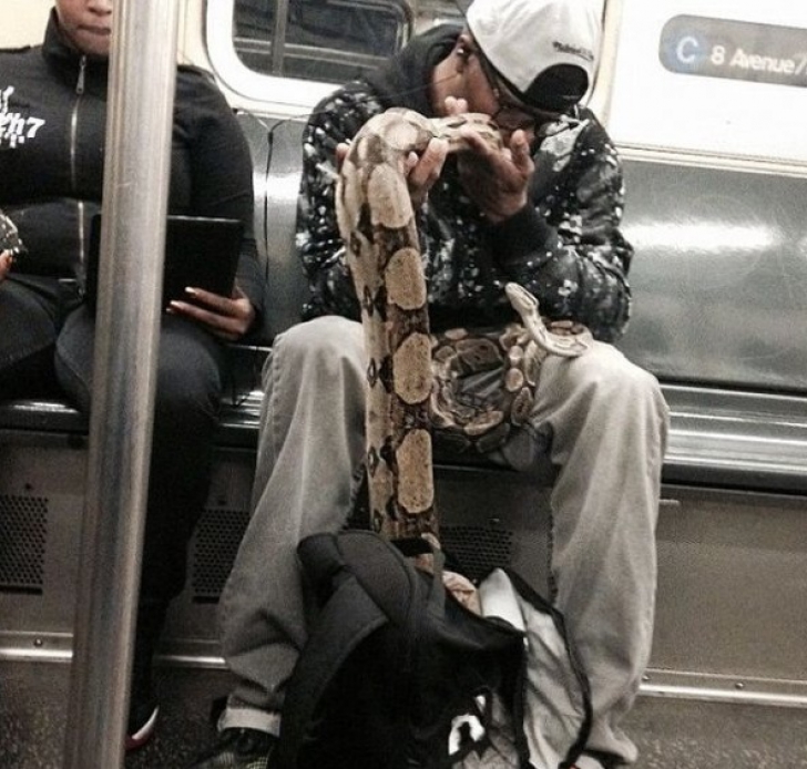 Cele mai mari CIUDĂŢENII care s-au întâlnit în metrou. Călătorii au crezut că nu văd bine