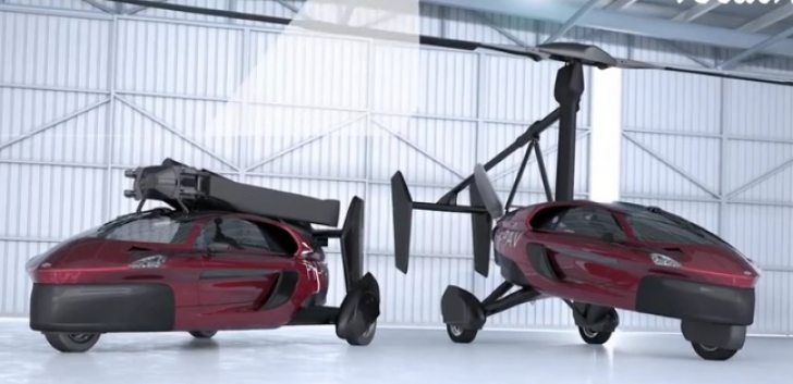Tocmai ce s-a pus în vânzare prima maşină zburătoare din lume. E fabricată în serie. Cum arată