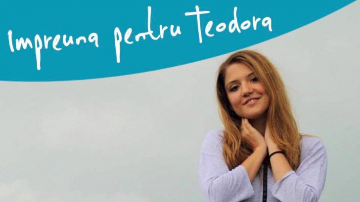 "Alături de Teo": Teodora Tudose are nevoie de 15.000 euro pentru a se trata în străinătate