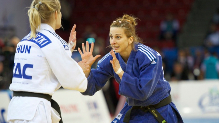 Cozmin Guşă, candidat pentru şefia FR Judo, face echipă cu Alina Dumitru