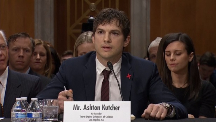 Ashton Kutcher luptă împotriva pedofiliei. Actorul a ținut un speech emoționant la Washington