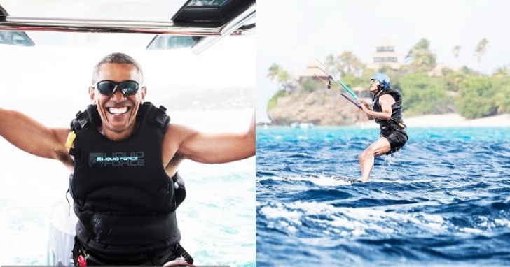 Ce face Barack Obama de când nu mai e preşedinte. Imagini inedite - se distrează de minune!