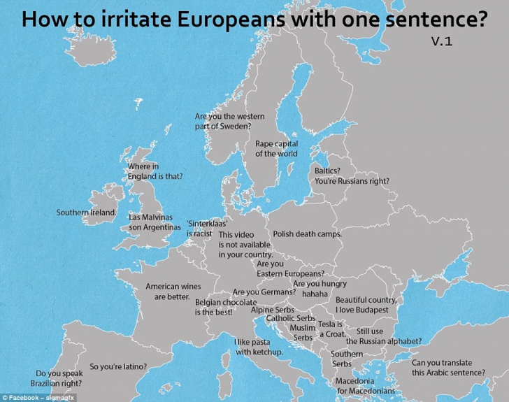 Cum îi poți enerva pe români cu o singură propoziție. Viralul care face înconjurul Europei