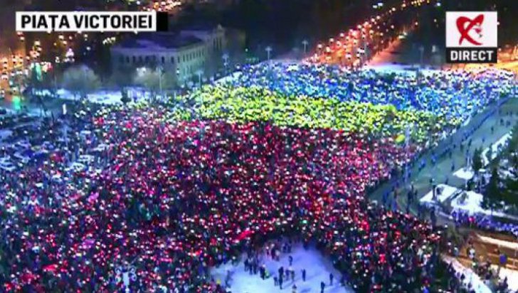 Gabriela Firea, criticată pentru ironizarea protestatarilor din Piața Victoriei