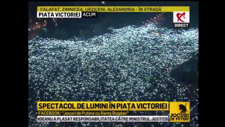 Număr RECORD de români în stradă: 600.000 de oameni au cerut DEMISIA Guvernului
