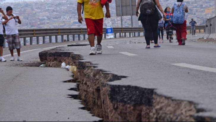 Seism de 6,4 grade în Chile, după alte 19 cutremure de intensitate mai mică, în doar 24 de ore