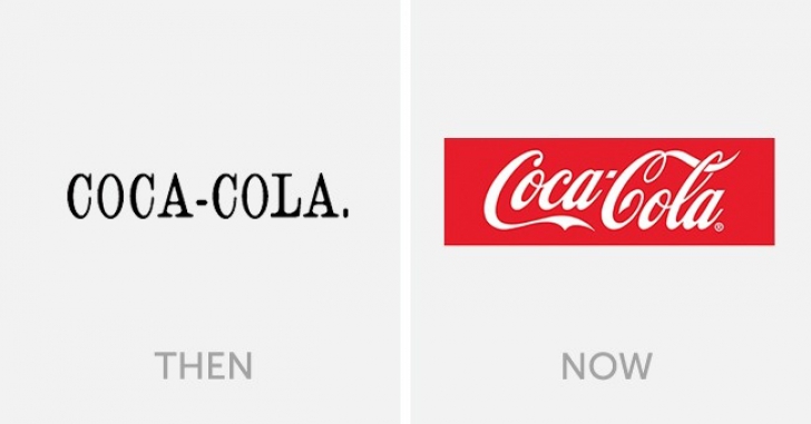 Cum s-au schimbat logourile celor mai faimoase companii în timp? Sunt de nerecunoscut