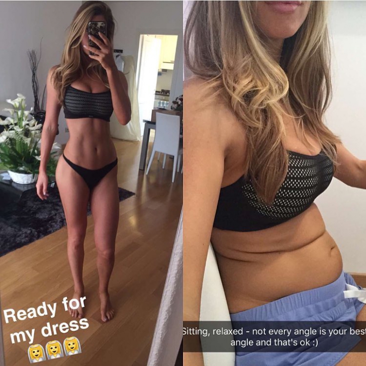 Cum arată modelele fitness în viața reală, când nu postează poze pe Instagram? Diferența uriașă