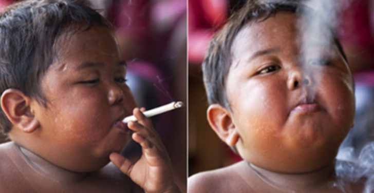 Ce face acum băieţelul indonezian care FUMA la 2 ani. Cum arată la 9 ani. A deprins un nou viciu
