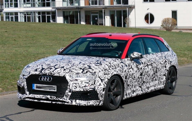 Noua lovitură de la Audi, modelul RS4 Avant, prins camuflat în teste. Cum arată acest super-break