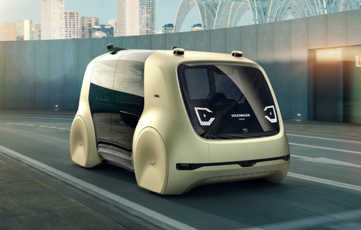 Volkswagen a dezvoltat primul "robo-taxi" din lume. Aşa arată Sedric Concept, alternativa la autobuz
