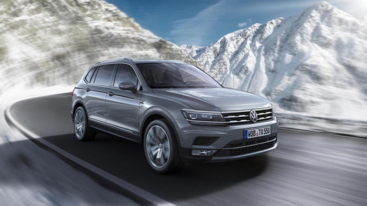 Volkswagen a lansat noua faţă a modelului Tiguan. Acum, are 7 locuri. Cum arată acest SUV