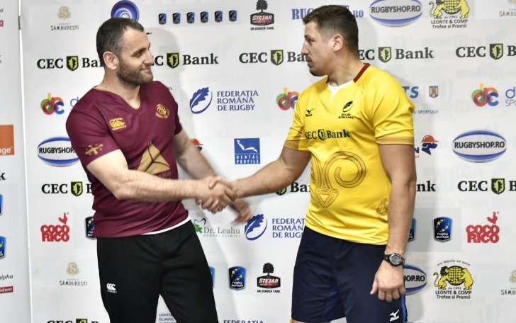 România - Georgia la rugby. Se stabileşte campioana celui de-al doilea eşalon valoric