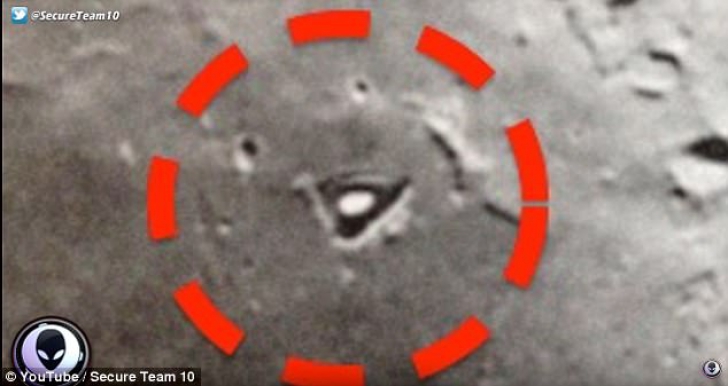 Obiecte bizare pe Lună